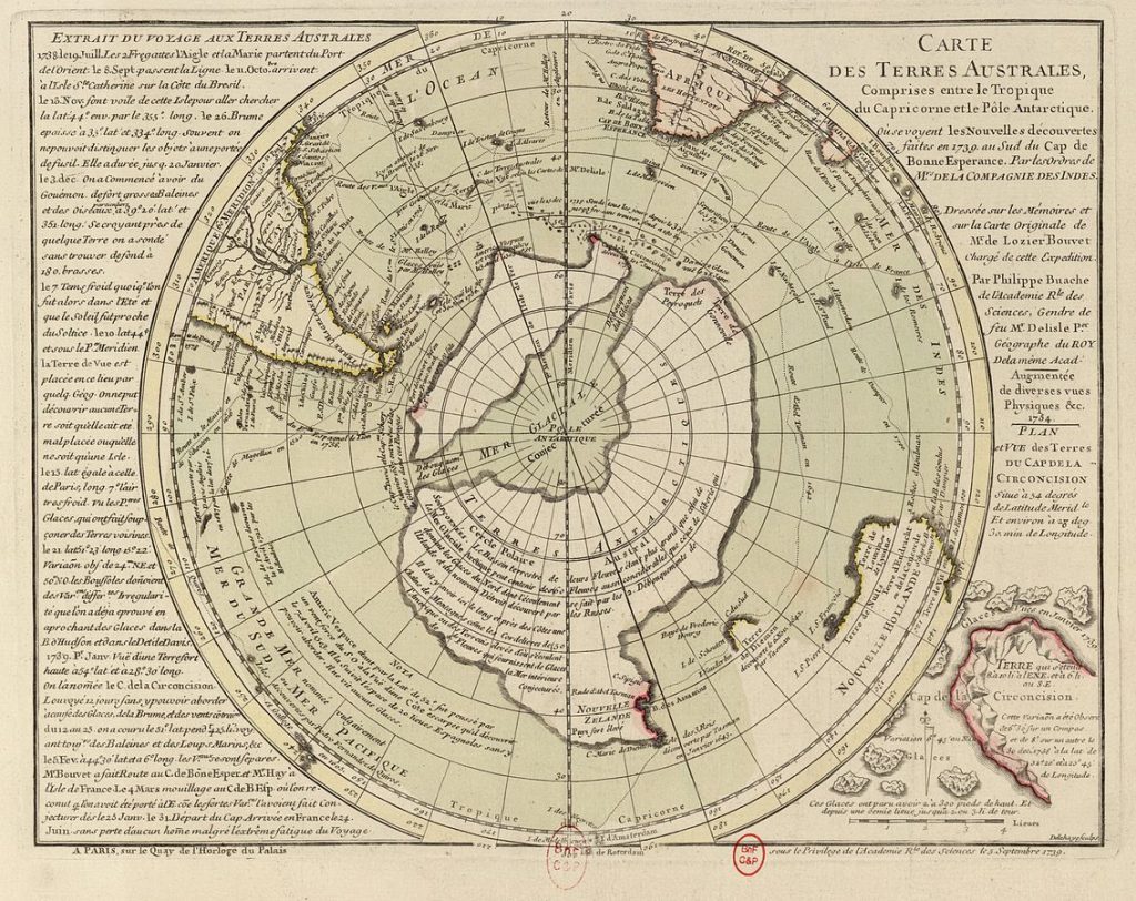 Fingerprints of the Gods FOG Exhibit 9, The Buache Map of 1739