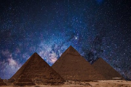 Orion and the Giza pyramids